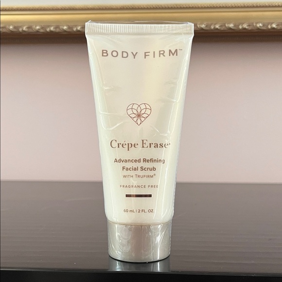 Body Firm Other - NWT Body Firm Crèpe Erase Advanced Refining Facial Scrub with TruFirm